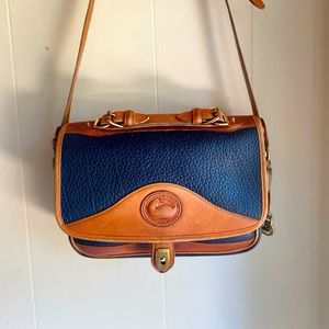 Vintage Dooney & Bourke Saddle Crossbody